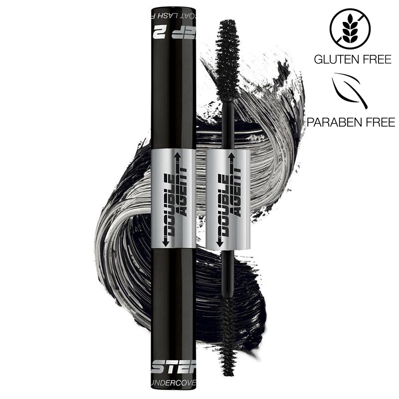 Palladio Mascara Double Agent Jet Black 2x5,5ml