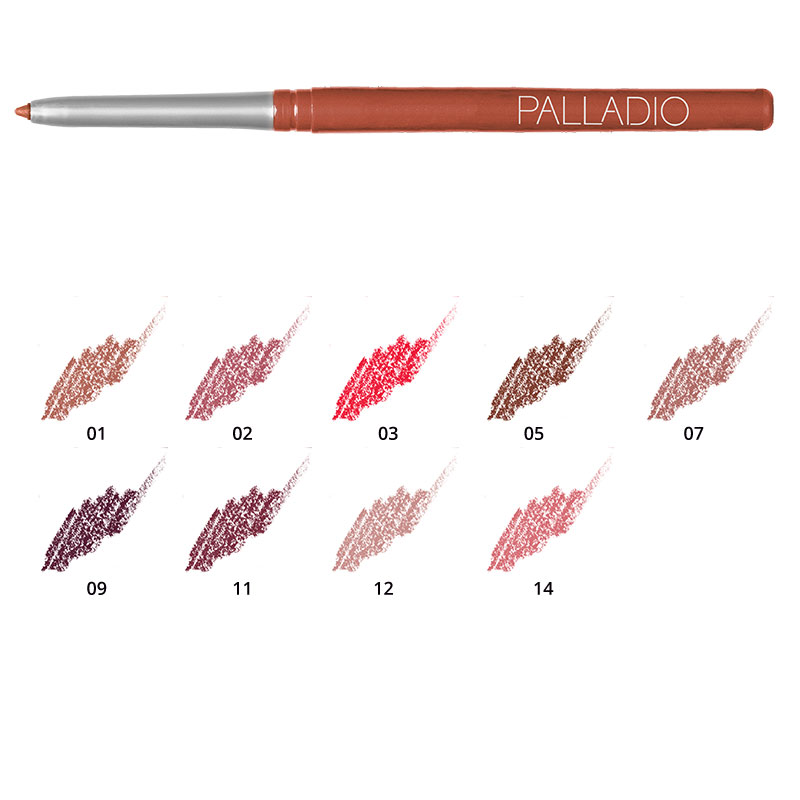 Palladio Lip Liner Waterproof 0,25g (V)