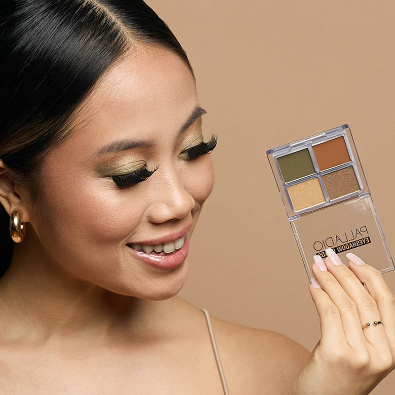 Palladio - Eye Shadow Quad - GOLD DIGGER 4er Palette, 4,1g Palladio - Eye Shadow Quad - GOLD DIGGER 4er Palette, 4,1g